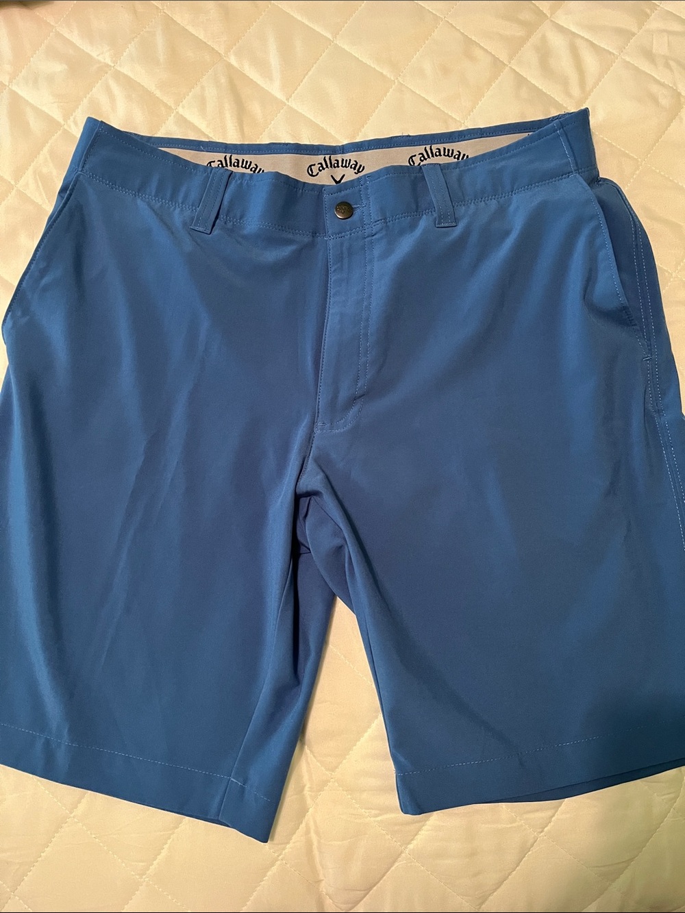 Callaway Men's Royal Blue Athletic Golf Shorts